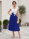 A-Line/Princess V-Neck Short Sleeves Tea-length Mother of the Bride Dresses with Applique & Pleats