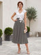 A-Line/Princess V-Neck Short Sleeves Tea-length Mother of the Bride Dresses with Applique & Pleats