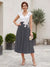 A-Line/Princess V-Neck Short Sleeves Tea-length Mother of the Bride Dresses with Applique & Pleats