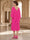 Sheath/Column V-Neck Flutter Sleeves Tea-length Mother of the Bride Dresses with Ruched & Beading