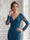 Trumpet/Mermaid V-Neck Long Sleeves Floor-length Mother of the Bride Dresses with Lace & Appliques