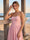 A-Line/Princess Strapless Sleeveless Floor-Length Bridesmaid Dresses with Split Side