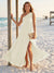A-Line/Princess One-Shoulder Sleeveless Floor-Length Bridesmaid Dresses with Split Side & Ruched