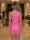 Sheath/Column One-Shoulder Sleeveless Short/Mini Homecoming Dresses With Sequins