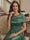 A-Line/Princess Scoop Short Sleeves Ankle-Length Mother of the Bride Dresses with Beading & Pleated
