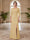 Sheath/Column Scoop 3/4 Sleeves Floor-length Mother of the Bride Dresses with Split Side & Appliques