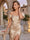 Sheath/Column Off-the-Shoulder Sleeveless Floor-Length Formal Dresses With Split Side & Ruched