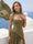 A-Line/Princess Square Neck Sleeveless Floor-Length Bridesmaid Dresses with Split Side & Pleats
