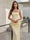 Sheath/Column Square Neck Sleeveless Floor-Length Bridesmaid Dresses with Ruched