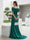 Trumpet/Mermaid Off-The-Shoulder Sleeveless Floor-Length Formal Dresses With Ruched