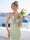 Sheath/Column Halter Sleeveless Floor-Length Bridesmaid Dresses with Ruched