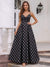 A-Line/Princess Spaghetti Straps Sleeveless Floor-Length Formal Dresses With Pleated & Ruched