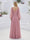 A-Line/Princess Long Sleeves Sweetheart Floor Length Bridesmaid Dresses with Pleats & Ruched