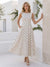 A-Line/Princess Scoop Sleeveless Ankle Length Cocktail Dresses With Ruched