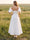 A-Line/Princess Off-the-Shoulder Sleeveless Ankle-Length Cocktail Dresses With 3D Floral & Pockets