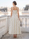 A-Line/Princess Square Neck Sleeveless Ankle Length Cocktail Dresses With Ruched