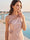 A-Line/Princess Scoop Sleeveless Ankle-Length Long Bridesmaid Dresses with Ruched & 3D Floral