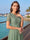 A-Line/Princess Scoop Short Sleeves Ankle-Length Mother of the Bride Dresses with Pleated