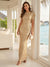 Trumpet/Mermaid Scoop Flutter Sleeves Floor-Length Mother of the Bride Dresses with Sequins