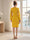 Sheath Column Scoop Long Sleeves Knee-Length Mother of the Bride Dresses with Beading