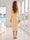 Sheath/Column Asymmetrical Long Sleeves Tea-Length Mother of the Bride Dresses with Split Side & Ruffles