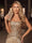 A-Line/Princess Strapless Sleeveless Floor-Length Evening Dresses with Pleats & Sequins