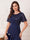 Sheath/Column Scoop Short Sleeves Floor-Length Mother Of The Bride Dresses With Split Side & Applique