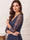 A-Line/Princess 3/4 Sleeves V-Neck Tea-Length Mother Of The Bride Dresses With Lace & Applique