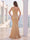 Trumpet/Mermaid One Shoulder Sleeveless Floor-Length Formal Dresses With Sequins