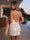 Sheath/Column V-Neck Sleeveless Short/Mini  Homecoming Dresses with Sequins