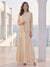 A-Line/Princess 2 Pieces Long Sleeves Scoop Floor Length Mother Of The Bride Dresses With Jacket & Appliques