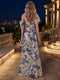 Trumpet/Mermaid Asymmetrical Off-the-Shoulder Floor-Length Mother of the Bride with Ruched