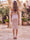 Sheath/Column Off-the-Shoulder Sleeveless Knee-Length Cocktail Dresses With Bowknot & Ruffles