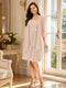 A-Line/Princess Square Neck 3/4 Sleeves Knee-Length Mother of the Bride Dresses with Jacket & Ruffles