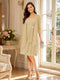 A-Line/Princess Square Neck 3/4 Sleeves Knee-Length Mother of the Bride Dresses with Jacket & Ruffles