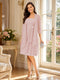 A-Line/Princess Square Neck 3/4 Sleeves Knee-Length Mother of the Bride Dresses with Jacket & Ruffles