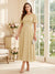 A-Line/Princess Scoop Short Sleeves Tea-Length Mother of the Bride Dresses with Lace & Pleats