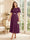 A-Line/Princess Scoop Short Sleeves Tea-Length Mother of the Bride Dresses with Lace & Pleats