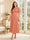 A-Line/Princess Scoop Short Sleeves Tea-Length Mother of the Bride Dresses with Lace & Pleats