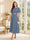 A-Line/Princess Scoop Short Sleeves Tea-Length Mother of the Bride Dresses with Lace & Pleats