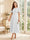 A-Line/Princess Scoop Short Sleeves Tea-Length Mother of the Bride Dresses with Lace & Pleats