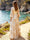 A-Line/Princess Scoop 3/4 Sleeves Floor-Length Mother of the Bride Dresses with Ruched