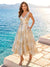 A-Line/Princess V-Neck Sleeveless Tea-Length Mother of the Bride Dresses with Pleats