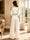 Jumpsuit 2 Pieces Scoop Half Sleeves Floor-Length Mother of the Bride Dresses with Sequins
