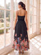 A-Line/Princess Spaghetti Straps Mother of the Bride Dresses with Ruched & Belt & Flower