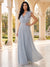 A-Line/Princess V-Neck Sleeveless Floor-Length Mother of the Bride Dresses with Ruffles & Pleats