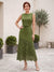 A-Line/Princess Scoop Sleeveless Tea-Length Mother of the Bride Dresses with Applique & Bowknot