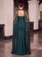 Trumpet/Mermaid Scoop Sleeveless Floor-Length Evening Dresses With Sequins & Split Side