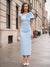 Sheath/Column V-Neck Asymmetrical Cocktail Dresses With 3D Floral