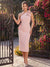 Sheath/Column Sleeveless One-Shoulder Tea-Length Cocktail Dresses With 3D Floral